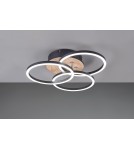 LED ceiling lamps - RL CIRCLE Ceiling Modern 1xLED max 27W 2700-6000K Woodgrain R62823135 - product 5