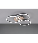 LED ceiling lamps - RL CIRCLE Ceiling Modern 1xLED max 27W 2700-6000K Woodgrain R62823135 - product 6
