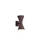 Outdoor wall lamps - Trio ARDAS Outdoor Wall Mount 2xGU10 max 10W Rusty 212560224 - product 1