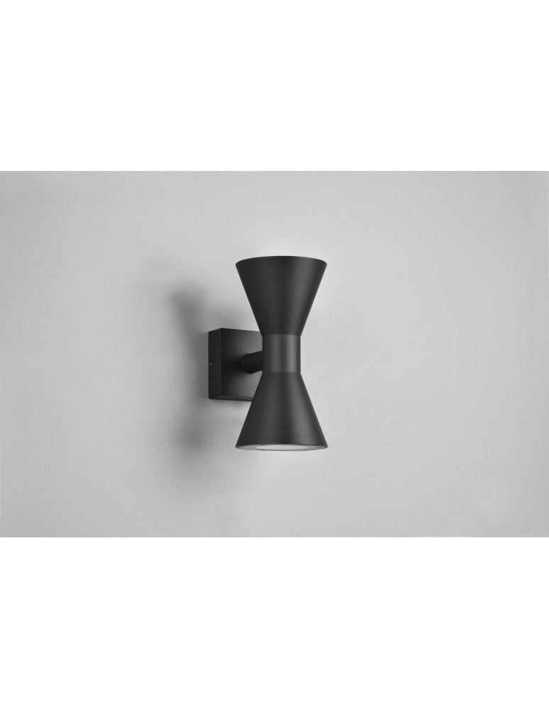 Outdoor wall lamps - Trio ARDAS Outdoor Wall Mount 2xGU10 max 10W Black Matte 212560232 - product kolory-swiatla.pl 5