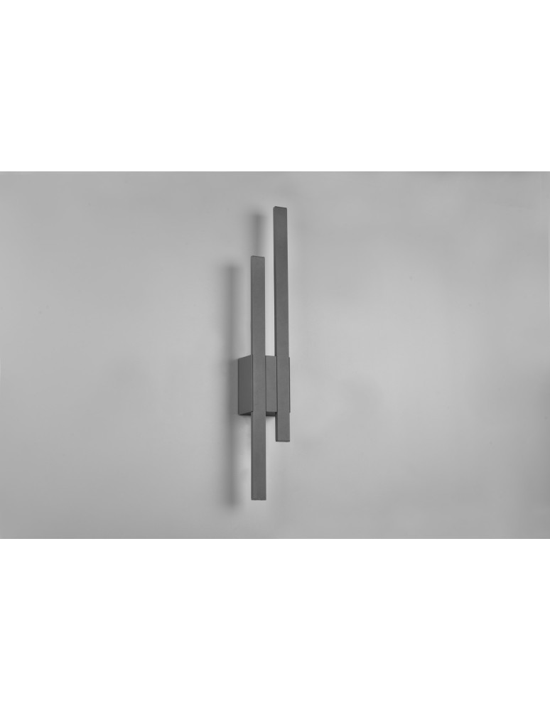 Outdoor wall lamps - Trio TAWA Outdoor Wall Mount 2xLED max 9W 3000K Anthracite 221460242 - product kolory-swiatla.pl 5