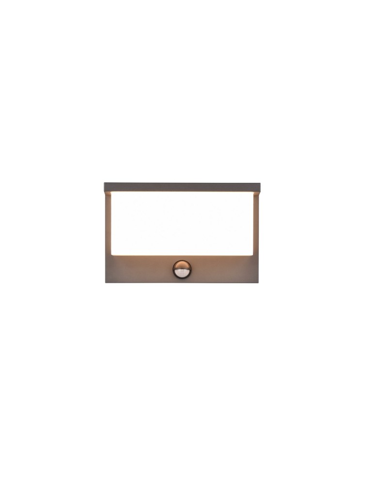 Outdoor lights with motion sensor - Trio NESTOS Motion Sensor Outdoor Wall Mounted 1xLED max 13W 3000K Anthracite 240969142 - product kolory-swiatla.pl 2