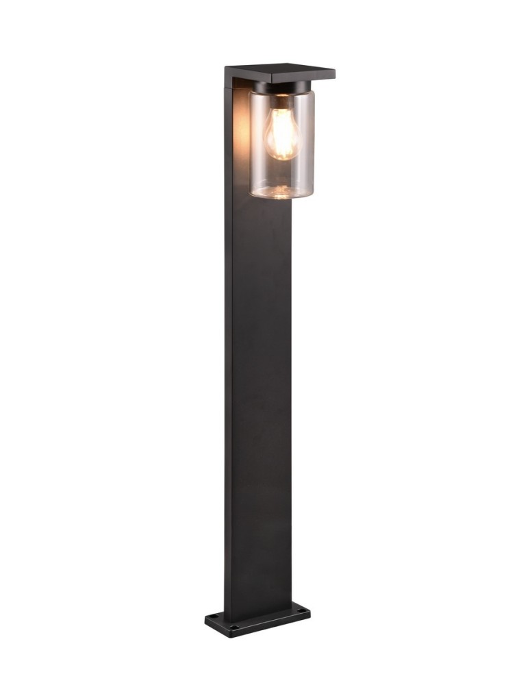 Outdoor lights with motion sensor - Trio ARDILA Twilight Sensor Outdoor Standing 1xE27 max 40W Black Matte 411660132 - product kolory-swiatla.pl 1
