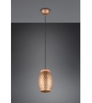 Single pendant lamps - RL BIDAR Pendant Modern 1xE27 max 28W Coffee R31571065 - product 8