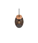 Single pendant lamps - RL BIDAR Modern Pendant 1xE27 max 28W Black, Gold R31571080 - product 2