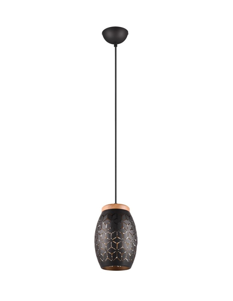 Single pendant lamps - RL BIDAR Modern Pendant 1xE27 max 28W Black, Gold R31571080 - product kolory-swiatla.pl 4