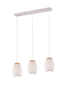 RL BIDAR Wisząca Nowoczesna 3xE27 max 28W Biały Mat R31573031