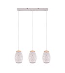 Pendant lamps on a strip - RL BIDAR Pendant Modern 3xE27 max 28W White Matte R31573031 - product 6