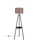 Tripod floor lamps - RL COLETTE Floor lamp 1xE27 max 60W Black Matte R41561032 - product 5