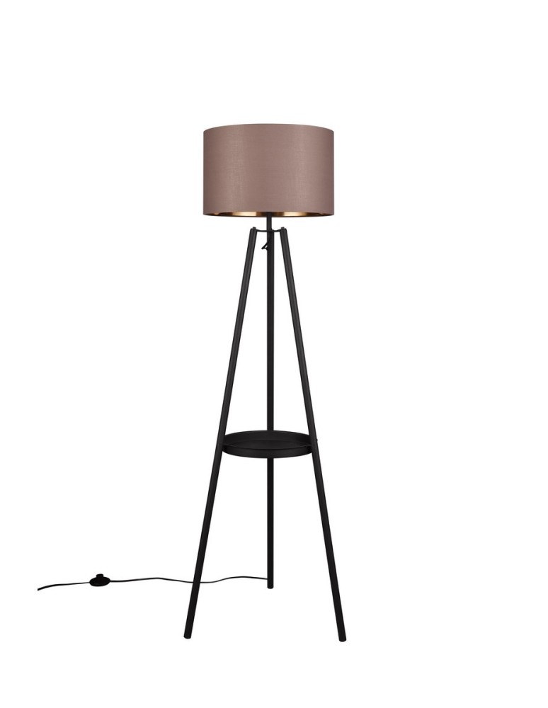 Tripod floor lamps - RL COLETTE Floor lamp 1xE27 max 60W Black Matte R41561032 - product kolory-swiatla.pl 5
