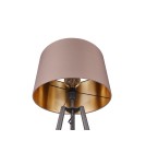 Tripod floor lamps - RL COLETTE Floor lamp 1xE27 max 60W Black Matte R41561032 - product 6