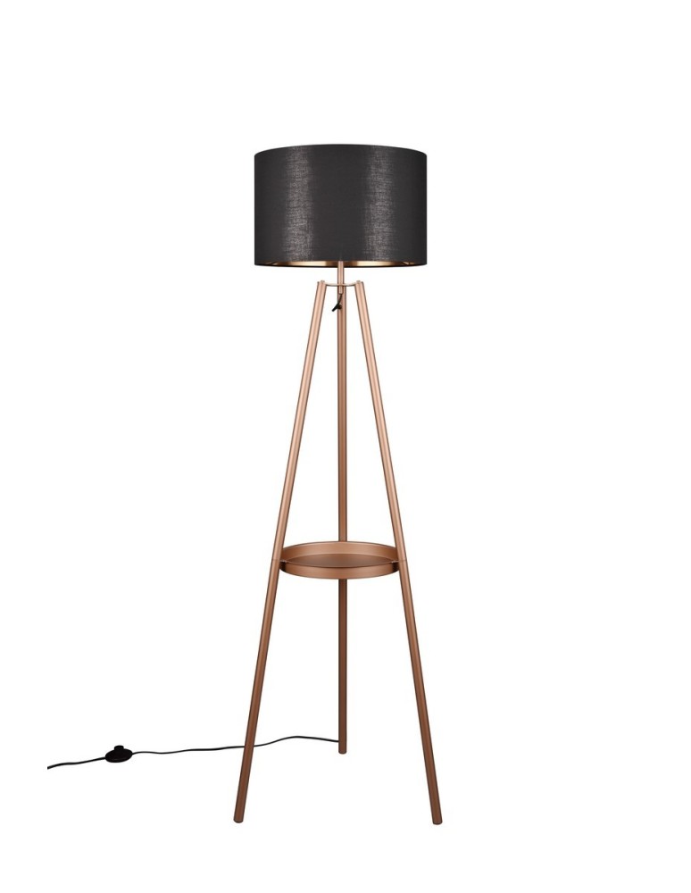 Tripod floor lamps - RL COLETTE Floor lamp 1xE27 max 60W Coffee R41561065 - product kolory-swiatla.pl 5