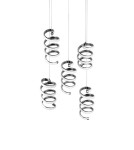 Pendant lamps - RL LAOLA Pendant Modern 5xLED max 8W 4000K Chrome R34185306. - product 5