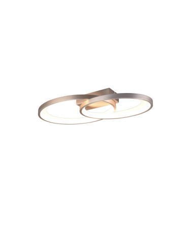 RL MALAGA Modern Ceiling 1xLED max 25W 3000K Nickel Mat R64482107