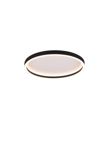 RL ROTONDA Modern Ceiling 1xLED max 20W 3000K Black Mat R64502132