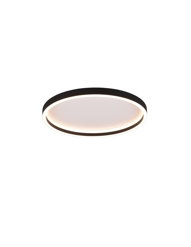 LED ceiling lamps - RL ROTONDA Modern Ceiling 1xLED max 20W 3000K Black Mat R64502132 - product kolory-swiatla.pl 1