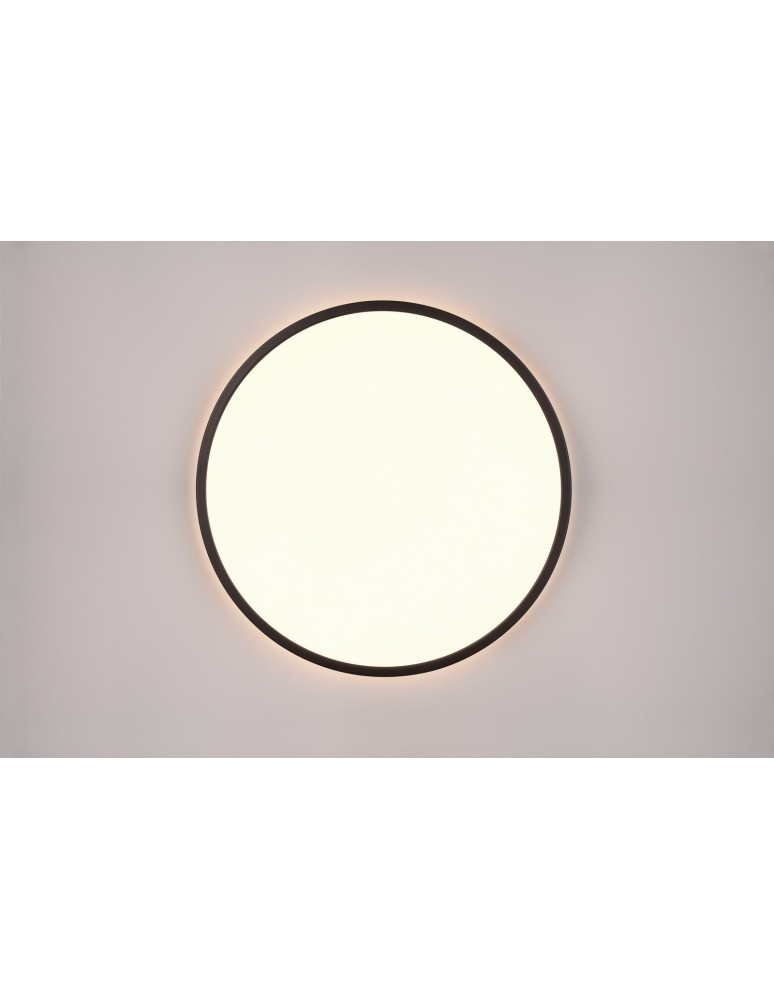 LED ceiling lamps - RL SCOTT Modern Ceiling 1xLED max 30W 3000-6500K Black Mat R64381032 - product kolory-swiatla.pl 7