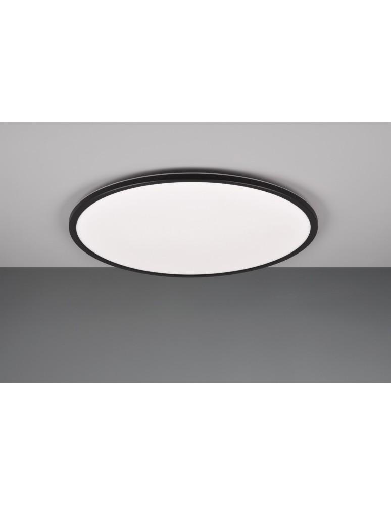 LED ceiling lamps - RL SCOTT Modern Ceiling 1xLED max 30W 3000-6500K Black Mat R64381032 - product kolory-swiatla.pl 9