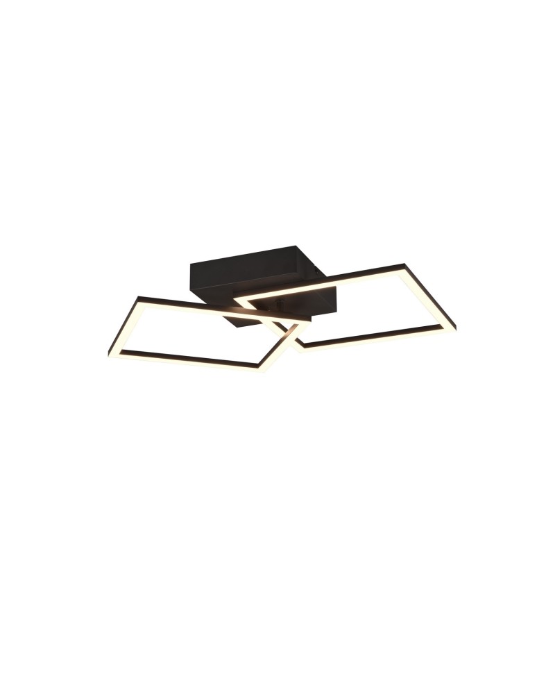LED ceiling lamps - RL TRAIL Ceiling Modern 1xLED max 20W 3000K Black Mat R64492132 - product kolory-swiatla.pl 2