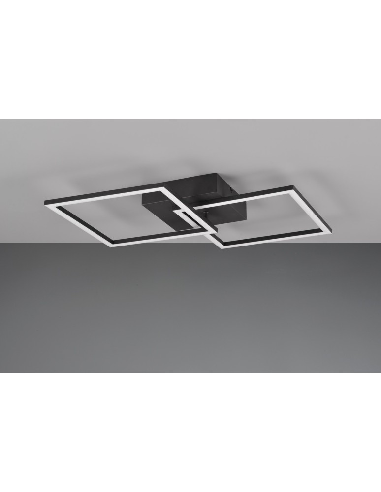 LED ceiling lamps - RL TRAIL Ceiling Modern 1xLED max 20W 3000K Black Mat R64492132 - product kolory-swiatla.pl 9