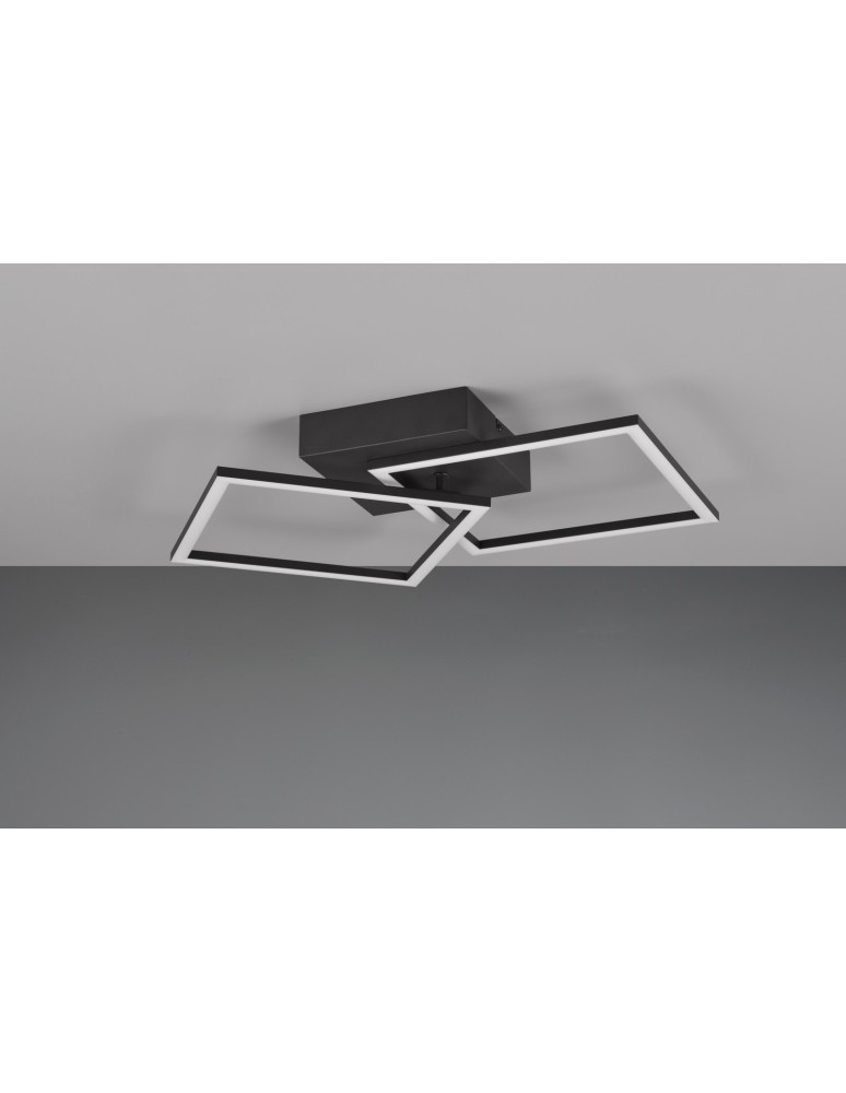 LED ceiling lamps - RL TRAIL Ceiling Modern 1xLED max 20W 3000K Black Mat R64492132 - product kolory-swiatla.pl 10