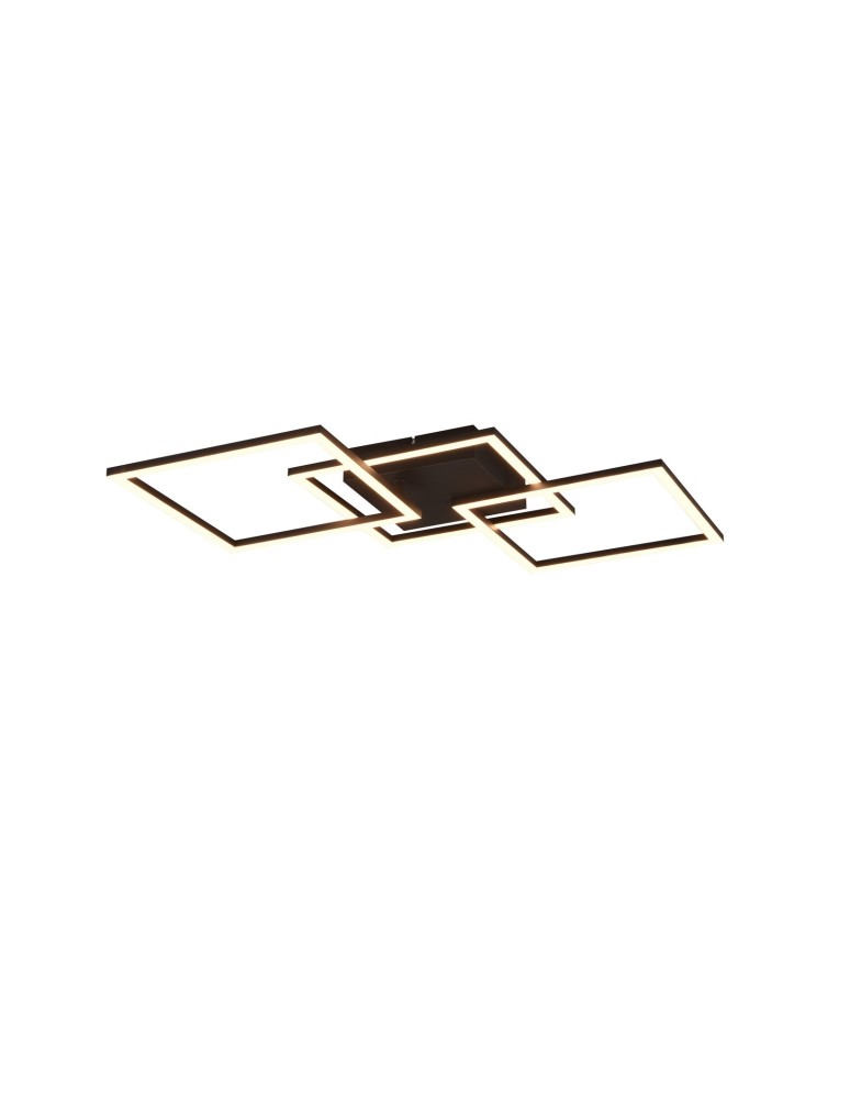 LED ceiling lamps - RL TRAIL Modern Ceiling 1xLED max 31W 3000K Black Mat R64493132 - product kolory-swiatla.pl 1