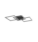 LED ceiling lamps - RL TRAIL Modern Ceiling 1xLED max 31W 3000K Black Mat R64493132 - product 5