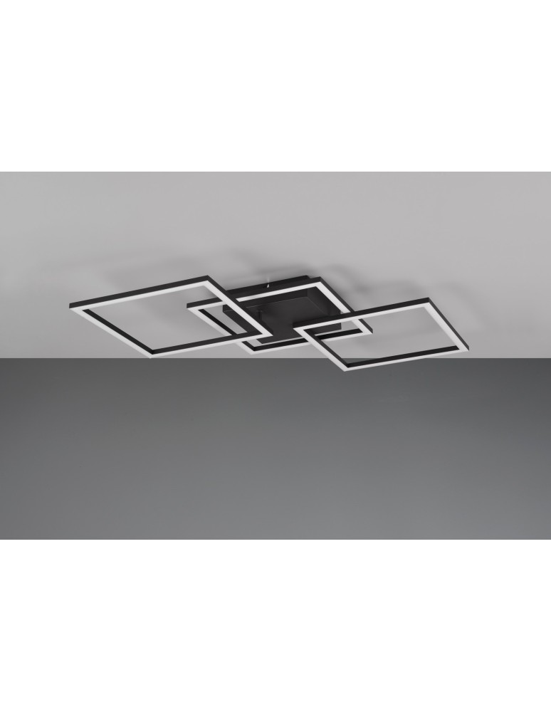 LED ceiling lamps - RL TRAIL Modern Ceiling 1xLED max 31W 3000K Black Mat R64493132 - product kolory-swiatla.pl 9