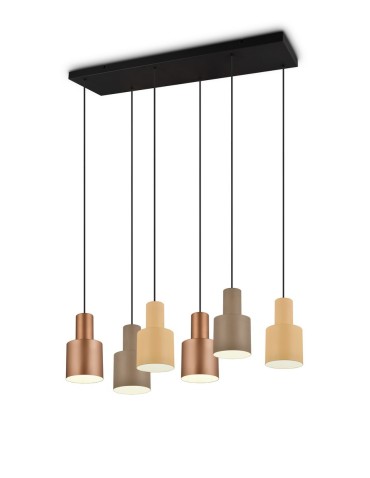 Trio AGUDO Modern Pendant 6xE27 max 40W Multicolor 319400617