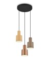 Trio AGUDO Pendant Modern 3xE27 max 40W Multicolor 319430317