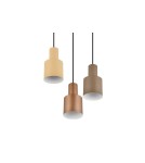 Triple pendant lamps - Trio AGUDO Pendant Modern 3xE27 max 40W Multicolor 319430317 - product 5