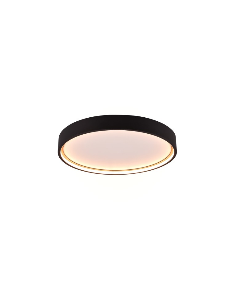 Lampy sufitowe LED - Trio DOHA Sufitowa Nowoczesna 1xLED max 29W 2300+3000+4000K Czarny Mat 641310232 - produkt kolory-swiatla.pl 2