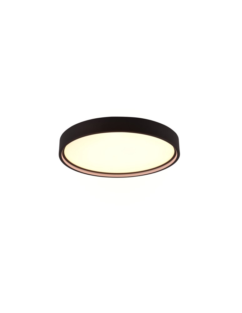 LED ceiling lamps - Trio DOHA Modern Ceiling 1xLED max 29W 2300+3000+4000K Black Mat 641310232 - product kolory-swiatla.pl 3
