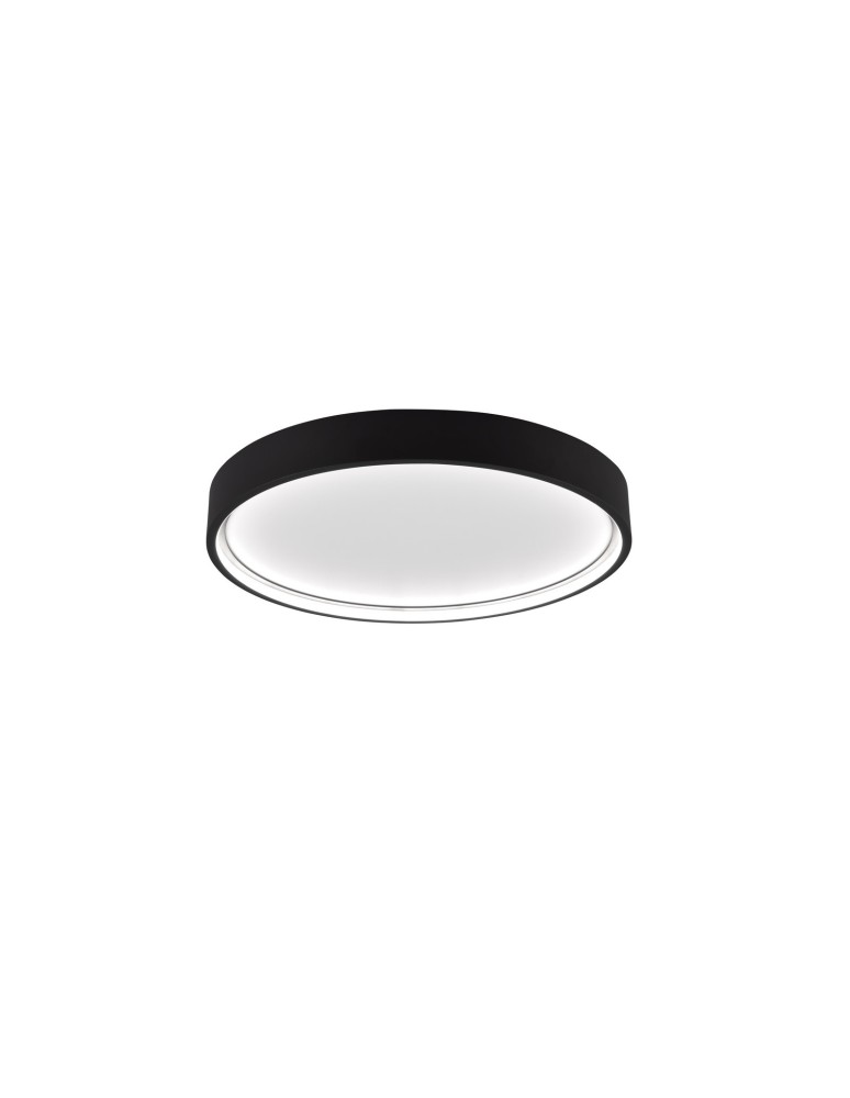 Lampy sufitowe LED - Trio DOHA Sufitowa Nowoczesna 1xLED max 29W 2300+3000+4000K Czarny Mat 641310232 - produkt kolory-swiatla.pl 5