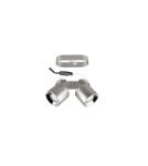 Adjustable ceiling lamps - spots - Trio GUAYANA Ceiling Modern 2xGU10 max 10W Nickel Matte 651000207 - product 3