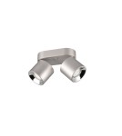 Adjustable ceiling lamps - spots - Trio GUAYANA Ceiling Modern 2xGU10 max 10W Nickel Matte 651000207 - product 4