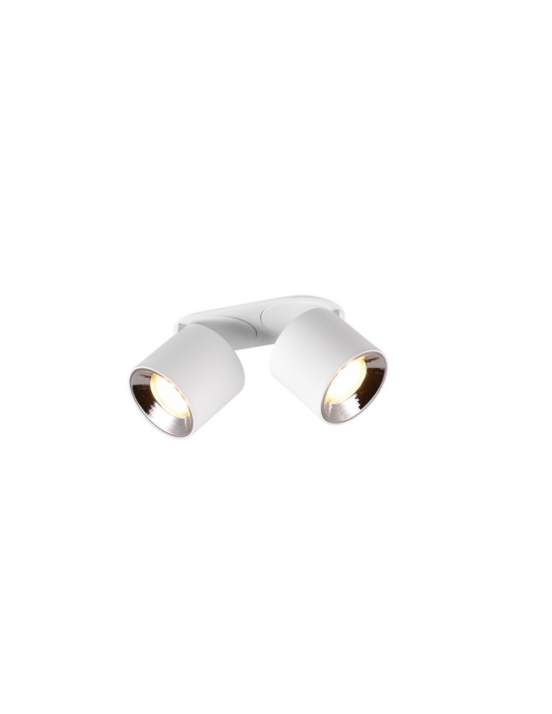 Adjustable ceiling lamps - spots - Trio GUAYANA Ceiling Modern 2xGU10 max 10W White Matte 651000231 - product kolory-swiatla.pl 2