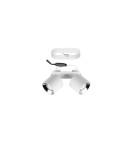 Lampy sufitowe regulowane - spoty - Trio GUAYANA Sufitowa Nowoczesna 2xGU10 max 10W Biały Mat 651000231 - produkt 3