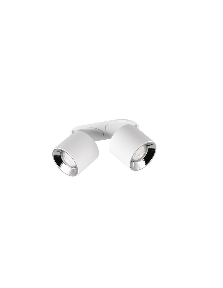 Lampy sufitowe regulowane - spoty - Trio GUAYANA Sufitowa Nowoczesna 2xGU10 max 10W Biały Mat 651000231 - produkt kolory-swiatla.pl 5