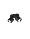 Trio GUAYANA Sufitowa Nowoczesna 2xGU10 max 10W Czarny Mat 651000232