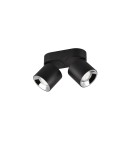 Adjustable ceiling lamps - spots - Trio GUAYANA Ceiling Modern 2xGU10 max 10W Black Matte 651000232 - product 4