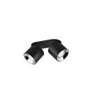 Lampy sufitowe regulowane - spoty - Trio GUAYANA Sufitowa Nowoczesna 2xGU10 max 10W Czarny Mat 651000232 - produkt 5
