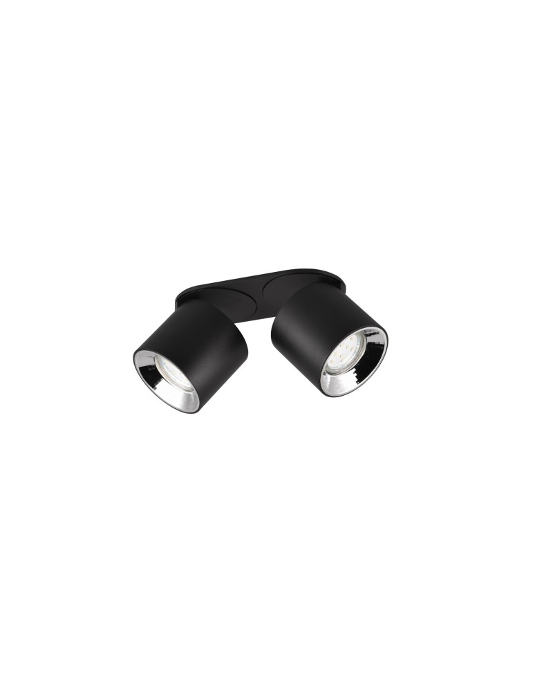 Adjustable ceiling lamps - spots - Trio GUAYANA Ceiling Modern 2xGU10 max 10W Black Matte 651000232 - product kolory-swiatla.pl 5