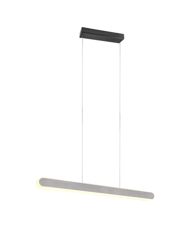 Pendant lamps - Trio HELIOS Pendant Modern 1xLED max 48W 2700-6500K Brushed Aluminum 343310305 - product kolory-swiatla.pl 2