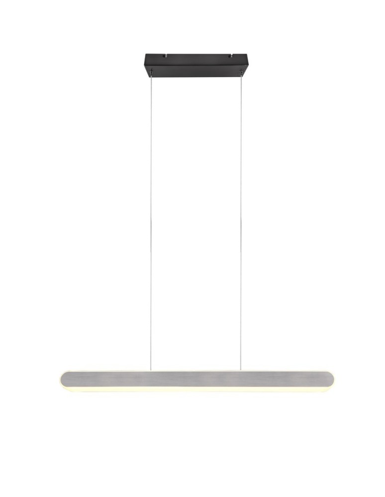 Pendant lamps - Trio HELIOS Pendant Modern 1xLED max 48W 2700-6500K Brushed Aluminum 343310305 - product kolory-swiatla.pl 4