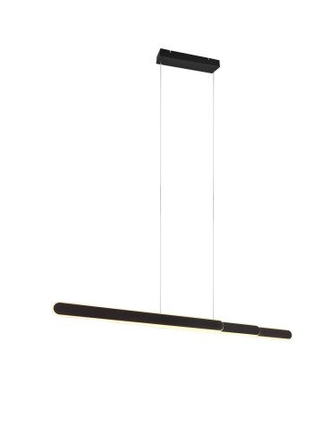 Trio HELIOS Modern Pendant 1xLED max 48W 2700-6500K Black Mat 343310332