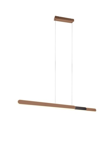 Trio HELIOS Pendant Modern 1xLED max 48W 2700-6500K Coffee 343310365