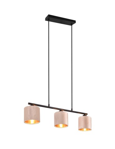 Trio JULIETA Modern Pendant 3xE14 max 40W Beige 319000344