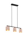 Trio JULIETA Modern Pendant 3xE14 max 40W Beige 319000344