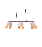 Pendant lamps on a strip - Trio JULIETA Modern Pendant 3xE14 max 40W Beige 319000344 - product 4